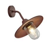 Brenta - Rusty Wall Lamp with Clear Diffuser image