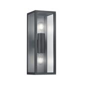 Trio 201860242 Garonne - Anthracite 2 Light Wall Lamp