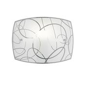 Spirelli - Decorative Wall Lamp with White Glass  image