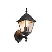 Trio 205760132 Livenza - Traditional Matt Black Wall Lamp