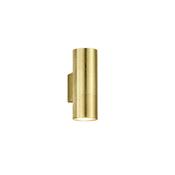 Cleo - Painted Gold Up &amp; Down Wall Lamp image