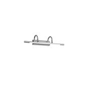 Cuadro - Matt Nickel LED Wall Lamp image