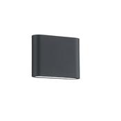 Thames II - Anthracite Up &amp; Down LED Wall Lamp IP54 image
