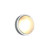 Trio 260660286 Barito - Silver Bulkhead Light with White Glass image