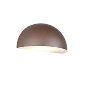 Trio 262460124 Maas - Rusty Wall Lamp with White Diffuser IP44