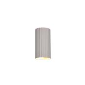 Trio 267700276 Soka - Warm Grey Ribbed Wall Lamp