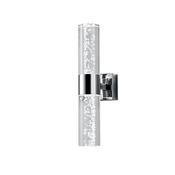 Trio 282410206 Bolsa - Chrome 2 Light LED Wall Lamp  image