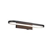 Gianni - Bathroom Black LED Wall Lamp 1700 lm image