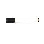 Piera - Matt Black LED Wall Lamp with Shaver Socket 8W image