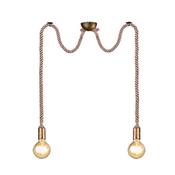 Trio 310100204 Rope - Rope 2 Light Cluster Pendant