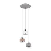 Trio 311630306 Kaprun - Chrome 3 Light Cluster Pendant