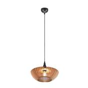 Trio 315900142 Colino - Anthracite Pendant with Wooden Shade