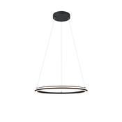 Amador - Matt Black CCT Pendant ∅ 75 cm image