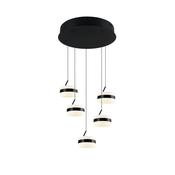 Trio 331430532 Dios - Matt Black CCT Cluster Pendant