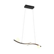 Trio 337910232 Napoli - Matt Black CCT over Island Fitting image