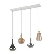 Trio 349400417 Aldea - White 4 Light over Island Fitting