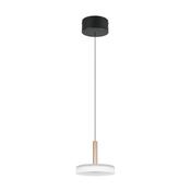Trio 354910165 Celeste - Black &amp; Coffee LED Pendant with White