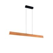 Trio 359719130 Edgewood - Black CCT Linear Profile with Wooden