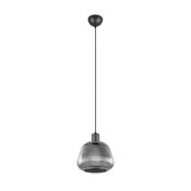 Trio 362800132 Tarifa - Black Pendant with Mirrored Glass