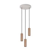 Trio 367730365 Soka - Coffee &amp; Warm Grey Ribbed Fitting