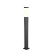Trioto - Matt Black Bollard with White Diffuser image