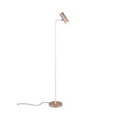 Trio 412400165 Marley - Warm Grey &amp; Coffee Floor Lamp
