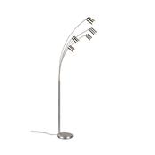 Trio 412400507 Marley - Matt Nickel 5 Light Floor Lamp