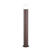 Trio 422260124 Hoosic - Rusty Bollard with White Diffuser