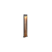 Trio 446960135 Salmon - Anthracite LED Bollard with Wood