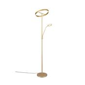 Trio 449510279 Willis - Matt Gold Mother &amp; Child CCT Floor Lamp