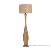 Trio 467200130 Toba - Wood Floor Lamp with Natural Jute