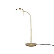 Trio 523310108 Monza - Matt Brass CCT Desk Lamp image