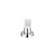 Cristo - Chrome LED Table Lamp with Crystal Glass image