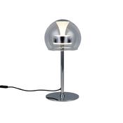 Trio 531610106 Flynt - Chrome CCT Table Lamp with Clear Glass image