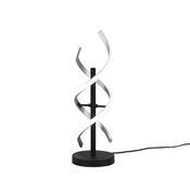 Trio 541810205 Sequence - Black &amp; Brushed Aluminium Table Lamp image