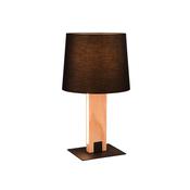 Trio 547610232 Rahul - Wooden &amp; Black Table Lamp