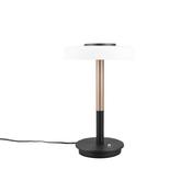 Trio 554910165 Celeste - Black &amp; Coffee LED Table Lamp