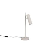 Trio 567700176 Soka - Warm Grey Ribbed Desk Lamp