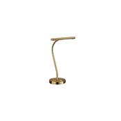 Curtis - Old Brass LED Touch Desk Lamp image