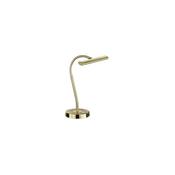 Trio 579790108 Curtis - Matt Brass LED Touch Desk Lamp