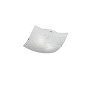 Trio-602500201 Signa - White 2 Light Flush with White Glass