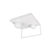 Trio 638110131 Arola - White 2 Light CCT Semi Flush image