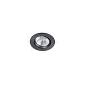 Trio 650510132 Pamir - Adjustable Matt Black Recessed Downlight