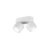 Taurus - Matt White Recessed or Surface-mounted LED 2 Spotlights image