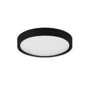 Trio 659011832 Clarimo - Black LED Flush IP44