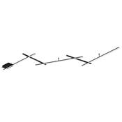 Indira - Matt Black LED Ceiling Lamp image