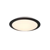 Trio 680310132 Umberto - Bathroom Black LED Flush Ø 29 cm image