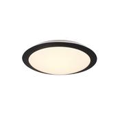 Umberto - Bathroom Black LED Flush Ø 29 cm image