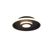 Trio 680810332 Ascari - Bathroom Black LED Flush Ø 30 cm