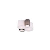 Trio 693900417 Hotel - White, Black &amp; Grey 4 Light Ceiling Lamp
